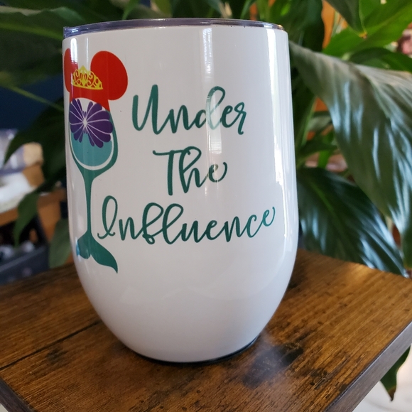 Under The Influence 12 oz Wine Cup Tumbler - Picture 7 of 8